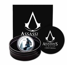 Assassin s Creed Silver Coin .999 W/ Gift Tin and COA
