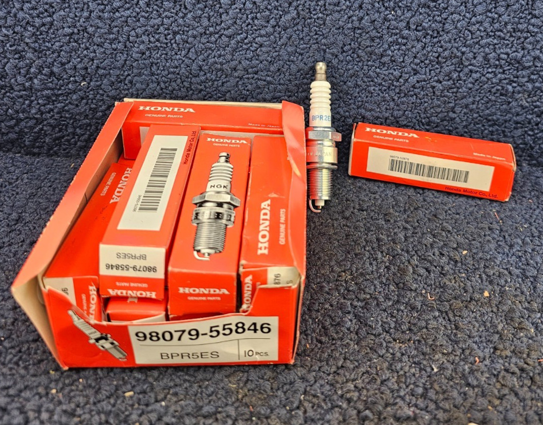 QTY 10 98079-55846 Spark Plug Fits Honda BF50F LA Outboard Engine