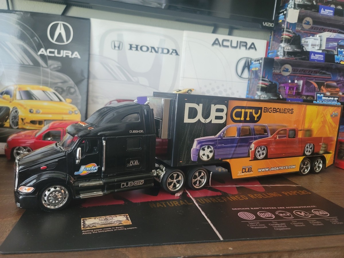 Jada Dub City Baller Hauler 1:32 Peterbilt 379 Rare 24