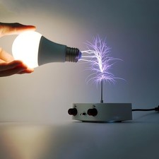 Bluetooth Tesla Coil Plasma Earth Chrome Desktop Science Fair Education