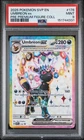 2025 POKEMON PRISMATIC EVOLUTIONS PREMIUM FIGURE COLLECTION UMBREON EX PSA 9