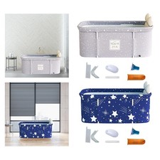 Bathroom Soaking Standing Bath Tub Seat Cushion Sturdy for Milk Bath Indoor