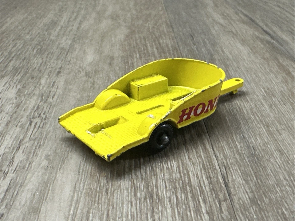 Remolque Matchbox Series #38 1967 Lesney Honda para motocicletas (solo remolque) Foto 2 de 4
