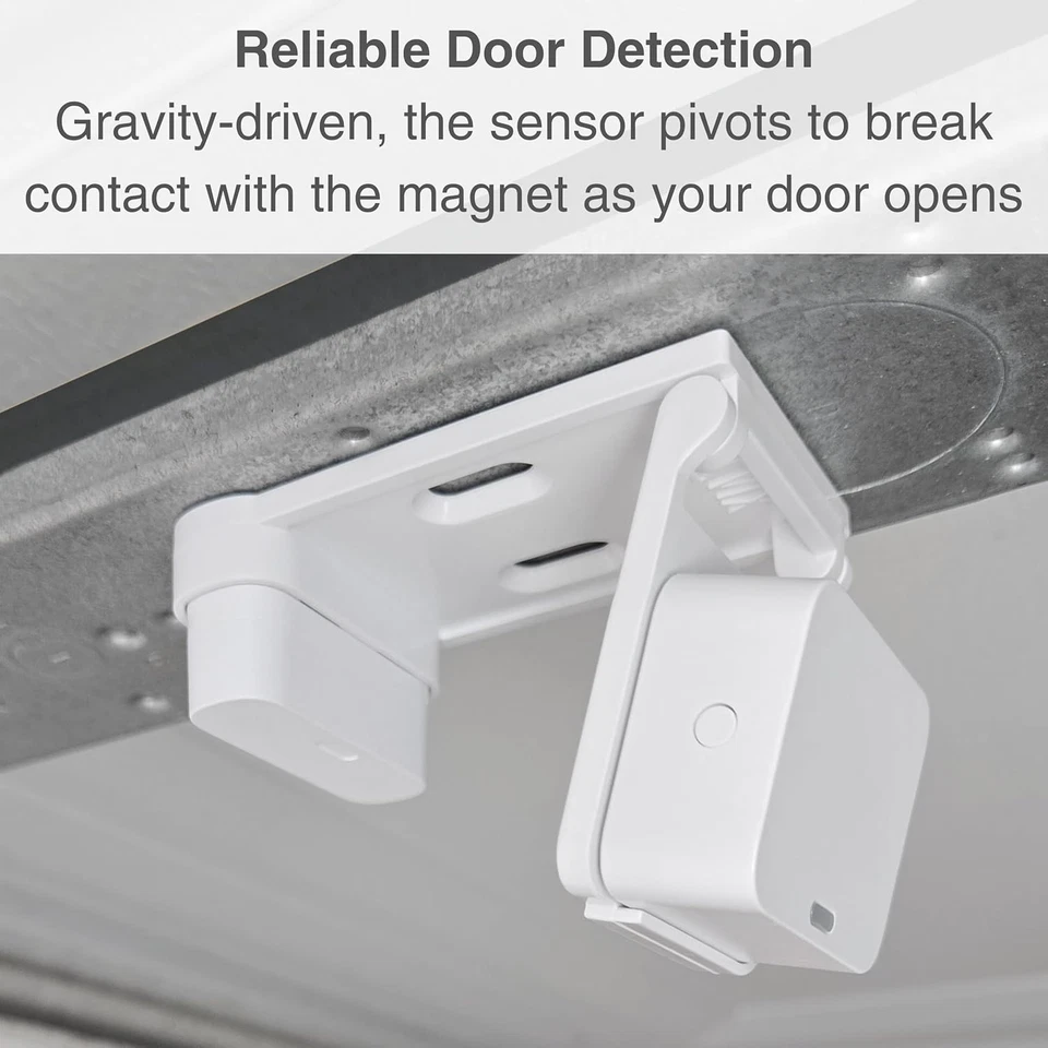 Garage Door Bracket for Simplisafe Alarm Entry Sensors - Sensor Not Included - Image 2 of 4