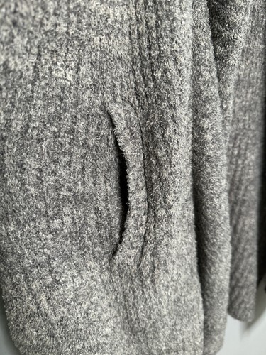 Barefoot Dreams Cozychic Lite Circle Cardigan M Womens Gray - Picture 2 of 7