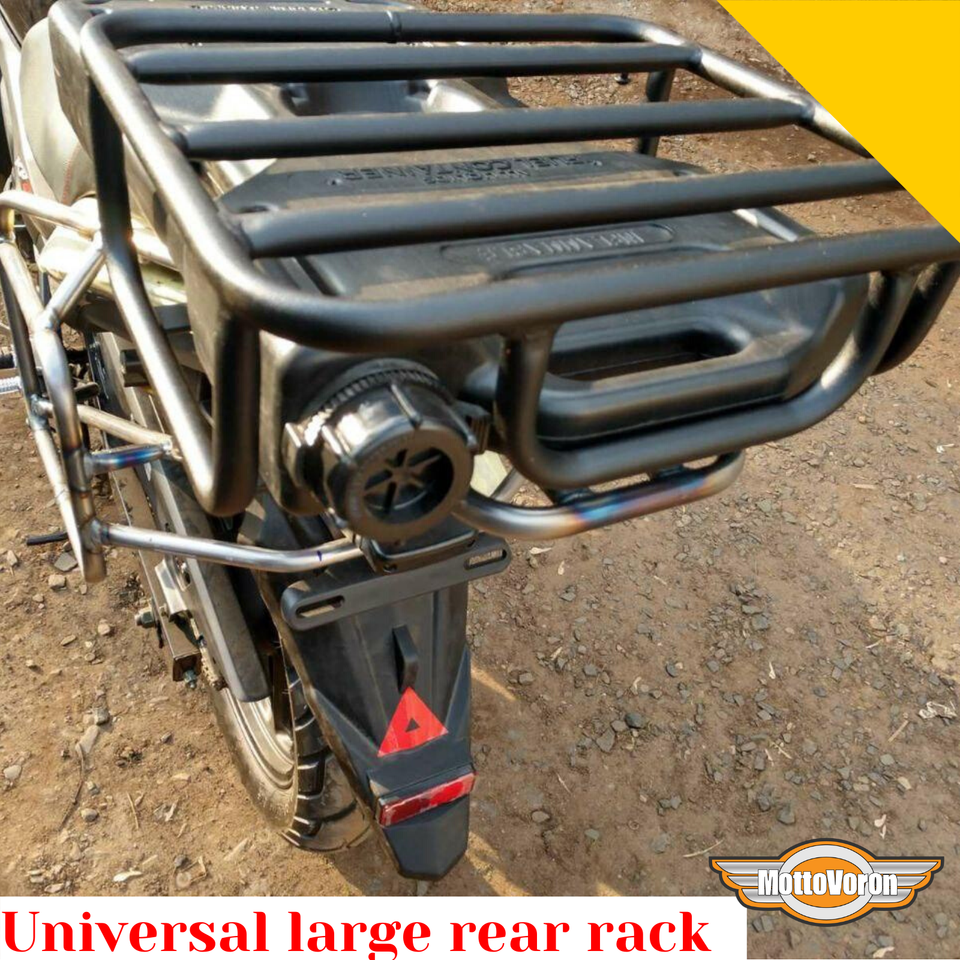 Universal Large Top Case Rear Rack Organizer for trip luggage ...