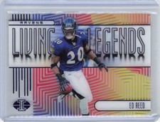 2019 Panini Illusions - Living Legends /299 - Ed Reed #LL-ER HOF Ravens