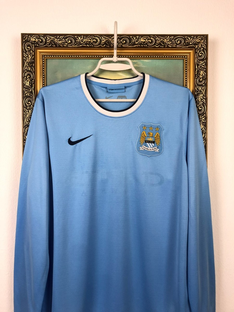 Manchester City Home football shirt 2013 Soccer Nike Rare