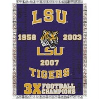 Ncaa Lsu Fightin Tigers 48-inch-by-60-inch Commemorative Acrylic Tapestry Throw, on sale Ncaa Lsu Fightin Tigers 48-inch-by-60-inch Commemorative Acrylic Tapestry Throw, on sale