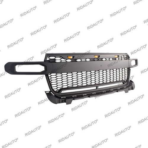 Front Grille Black Grill Fit For FORD Maverick 2022-2024 With LED Light LED Bar - Picture 2 of 6