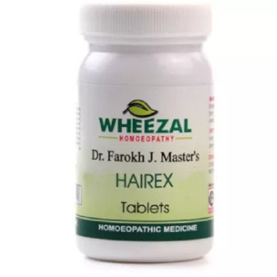 Wheezal homoeopathy Hairex Tablets (75tab)