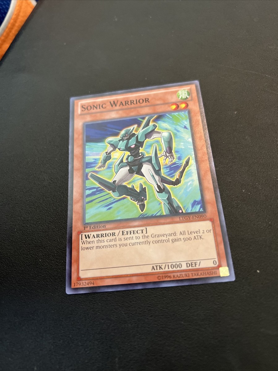 Sonic Warrior LTGY-EN090 Yu-Gi-Oh! Card Light Play 1st Edition | eBay Sonic Warrior LTGY-EN090 Yu-Gi-Oh! Card Light Play 1st Edition | eBay