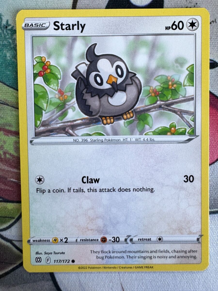 Starly Non Holo English Pokemon TCG BKAI836 | eBay Starly Non Holo English Pokemon TCG BKAI836 | eBay