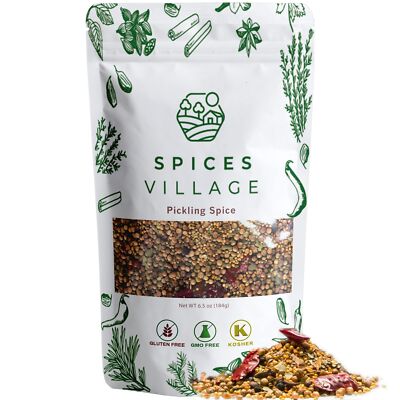 Pickling Spices  6.5oz  - All Natural Fresh Dried Spices Mix for Pickles Cann...