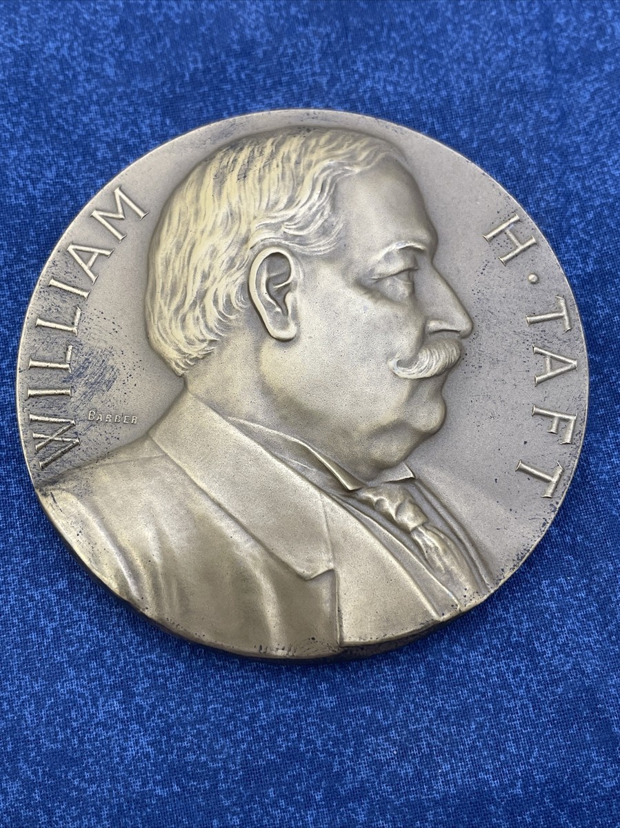 ウィリアム・ハワード・タフト 記念メダル 1909-1913 24K金メッキ 信頼】 ウィリアム・ハワード・タフト 記念メダル 1909-1913 24K