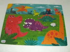 NEW Chuckle & Roar Framed 12 pieces - Dinosaurs