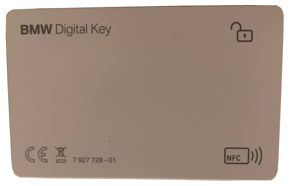 BMW Digital Key Card X5 M Series 7927728-01 OEM | eBay