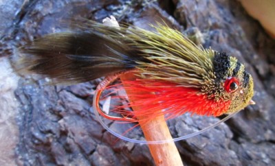 Gilchrist Fliegen. 3 x SUNFISH Hechtstreamer. Hakengröße 4