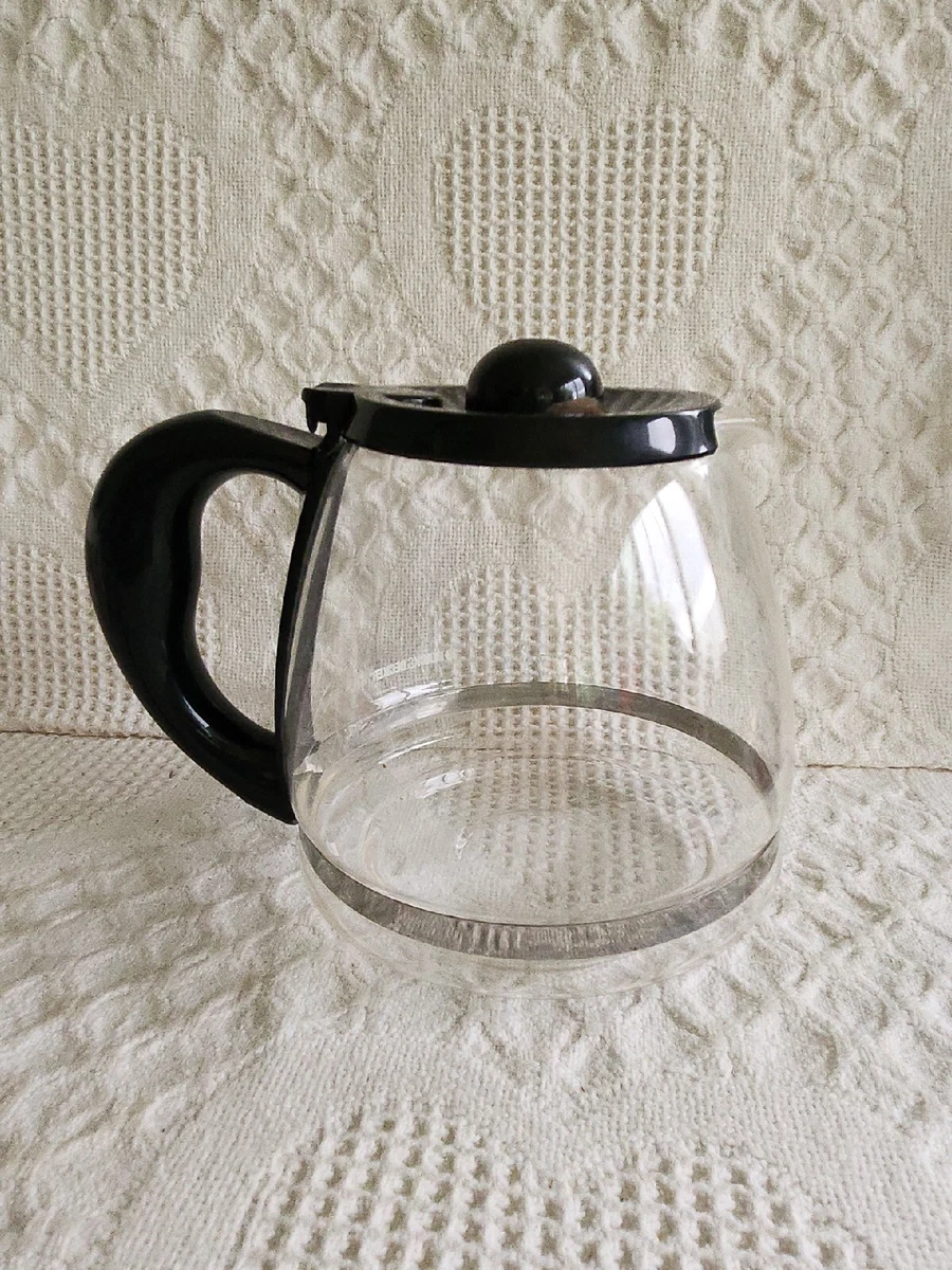 Replacement Coffee Carafe for Black and Decker 12-CUP Coffee Maker, Black  Handle