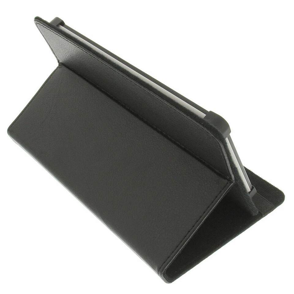 Case for Medion Lifetab E7316 Book-Style Tablet Protective Cover Stand Black - Image 2 of 4