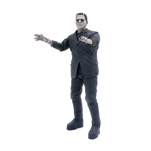 NECA Ultimate Frankenstein’s Monster Black & White 18cm Action Figure Model Toy - Picture 4 of 15