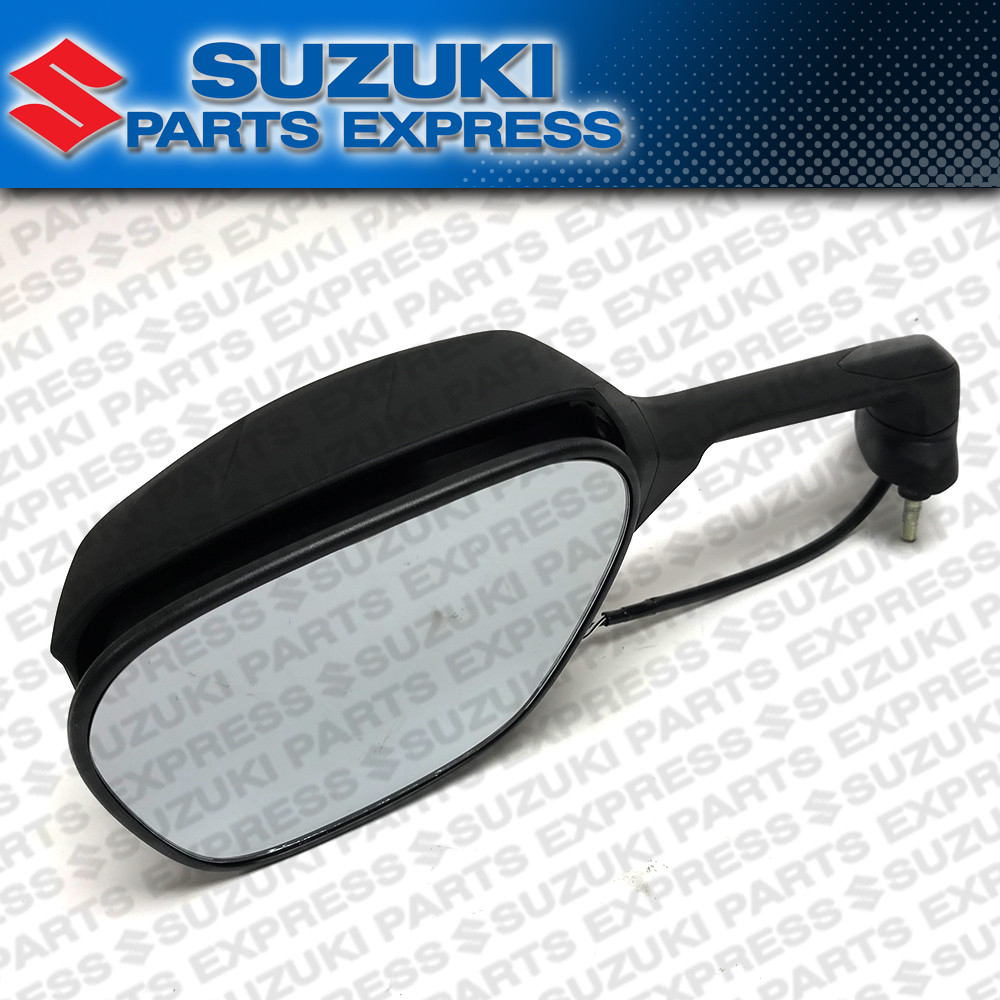 NEW SUZUKI GSX-R GSXR 600 750 1000 OEM LH LEFT MIRROR ASSEMBLY