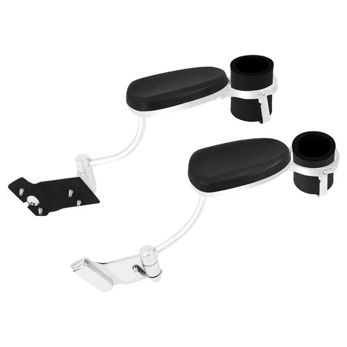 Adjustable Passenger Armrests w/ Cup Holder For Honda 2001-2017 Goldwing GL 1800 - Picture 12 of 12