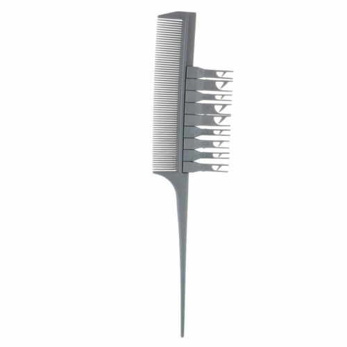 Antistatic Barber  Tinting Weaving Brush Highlight Tapered Comb - Picture 1 of 4