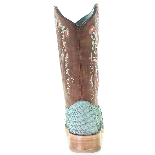 Corral Women's Turquoise Fish Scale 