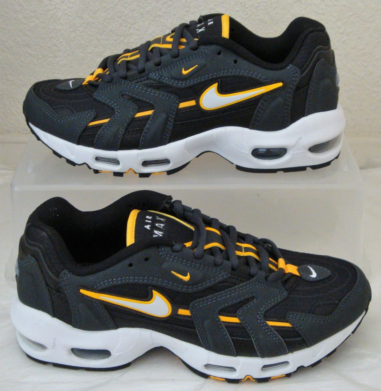 New Nike Air Max 96 II Gold Black Mens US Size 7.5 UK 6.5 EUR 40.5 DH4756  001 | eBay