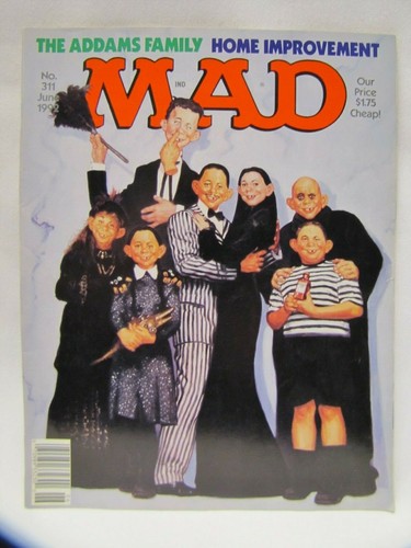 Revista MAD de colección The Addams Family No. 311 1992 - Imagen 1 de 7