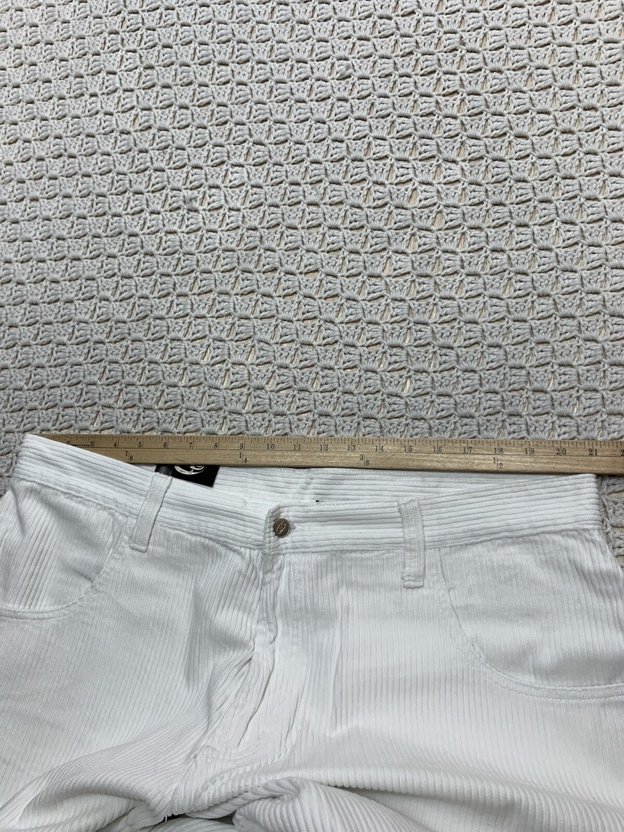 Vtg Interstate Baggy Wide Leg white Pants 44 aprx 42x32 Vtg Interstate Baggy Wide Leg white Pants 44 aprx 42x32