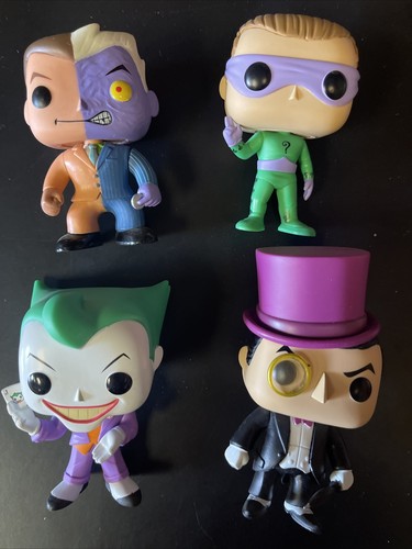 Lot Batman Villain Funko Pops Two Face 