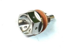 KAWASAKI ZZR1400 2006-20 TITANIUM OIL DRAIN SUMP PLUG BOLT MAGNETIC CROSS DRILL