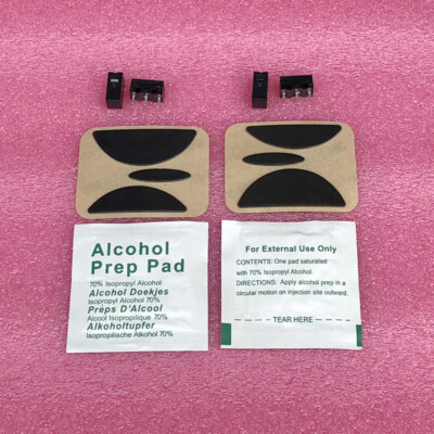 Logitech mouse microswitch cleaning alcohol swab