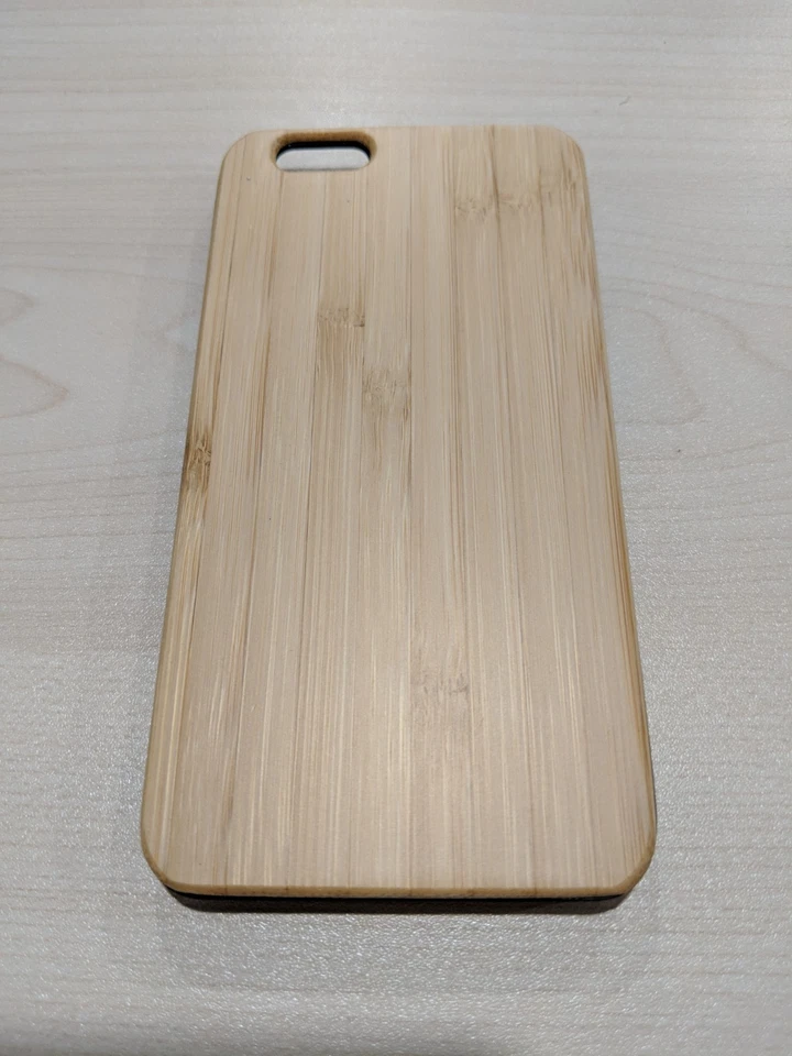 Funda rígida de bambú para teléfono PC iPhone 6 / 6s+ Plus bambú ecológica y sostenible Foto 2 de 4
