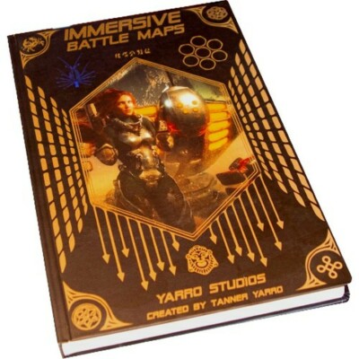 IMMERSIVE BATTLE MAPS VOL. II: SPACE ATLAS $50.00 Value YRS1001 Yarro Studios