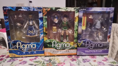 Figma HunterxHunter, Set Completo Gon - Lurapika - Killua - SEALED - Sigillato