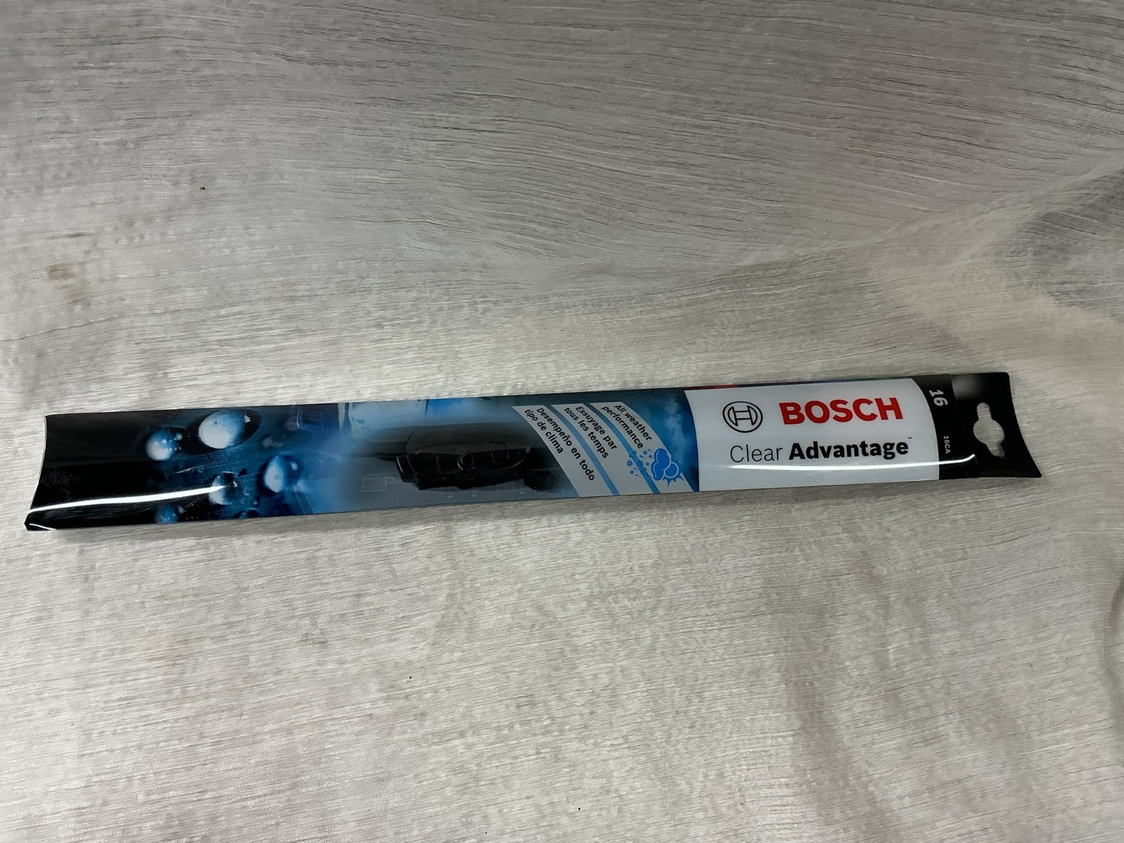 1 NEW Bosch Clear Advantage 16 inch 16 Replacement Windshield Wiper Blade
