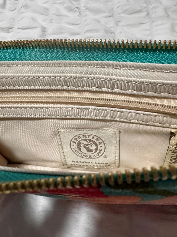 Muñequera Spartina Island Floral Natural Usada en Excelente Condición Foto 3 de 4