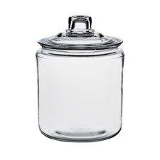 Glass Storage Jar with Airtight Lid 1 Gallon Pantry Organization and Display