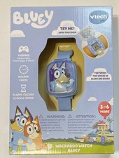 VTech Bluey Wackadoo Watch For Kids and Toddlers Rubber Flip Up NEW
