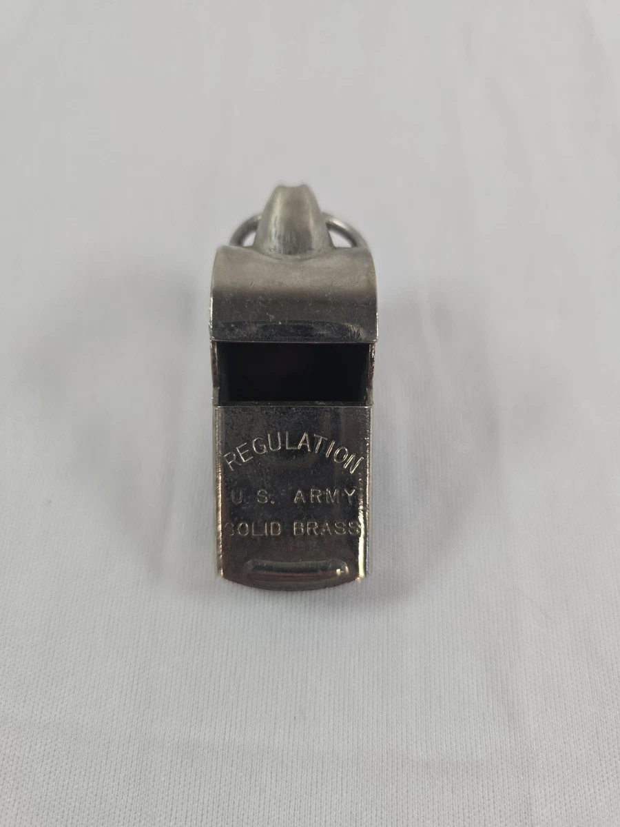 実物ヴィンテージ US ARMY REGULATION ホイッスル USED brass military whistle products for sale | eBay