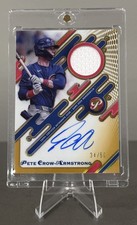 2025 Topps Pristine - Pete Crow-Armstrong Relic Auto Gold  /50 - Cubs