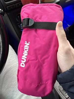 Official Dunkin Donuts LIMITED EDITION Pink Left Winter Mitten SZ M/L  
