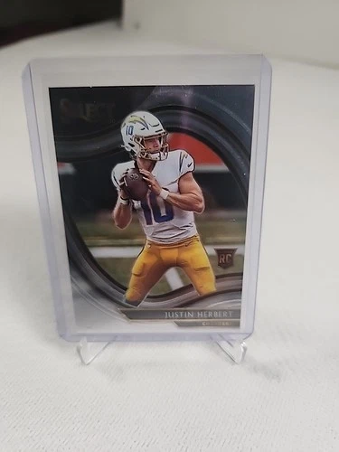 2020 Panini Select - Field Level Justin Herbert #344 (RC) Chargers 
