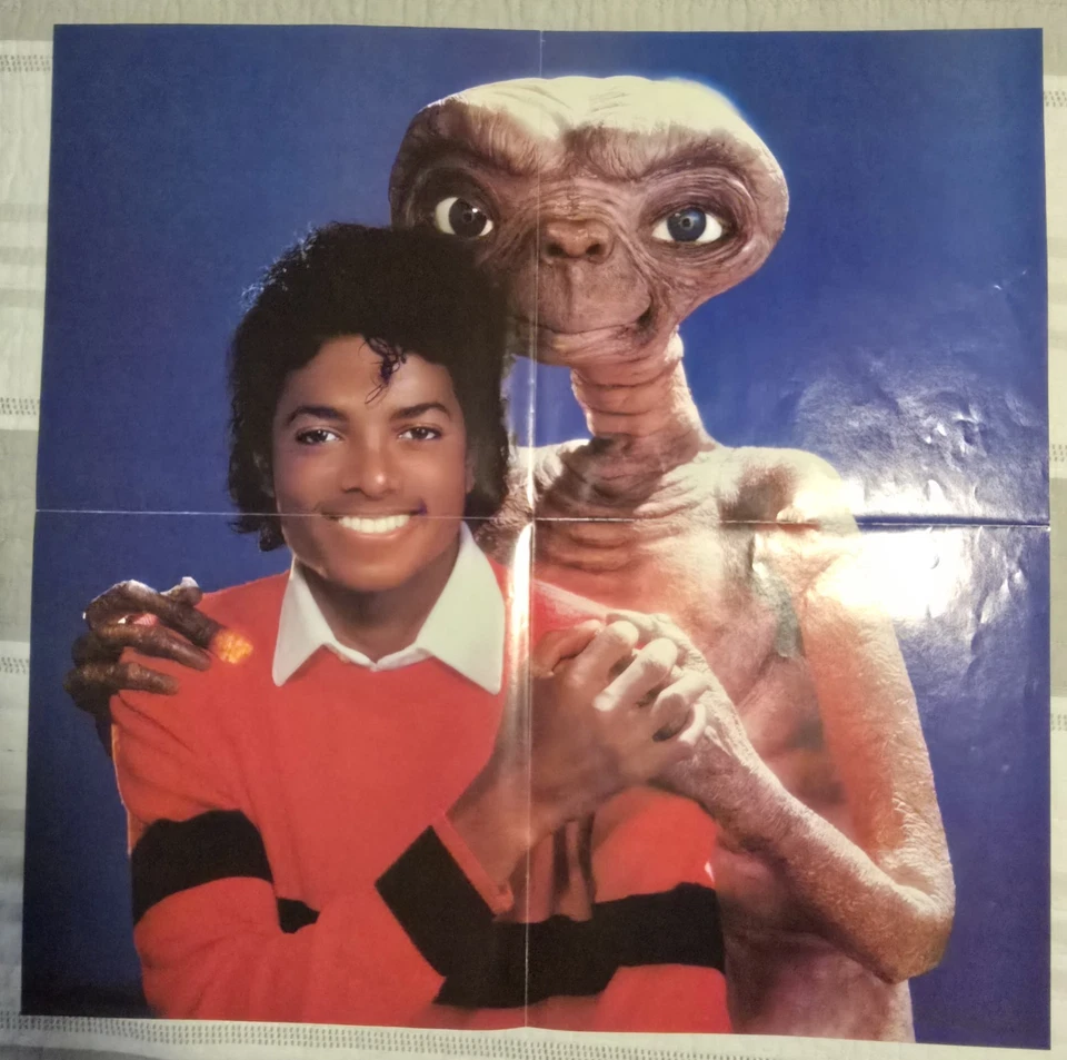 RARE E.T. Special Collectors Edition LP MICHAEL JACKSON NARRATED 1982 W/Poster! - Image 2 of 4