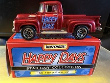 MATCHBOX STAR CAR COLLECTION HAPPY DAYS '56 FORD PICK UP COMO NUEVO EN CAJA Usado L56C