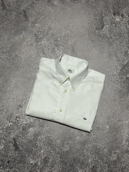 Men Lacoste Shirt White 42 / XL / 50 #2ZRC