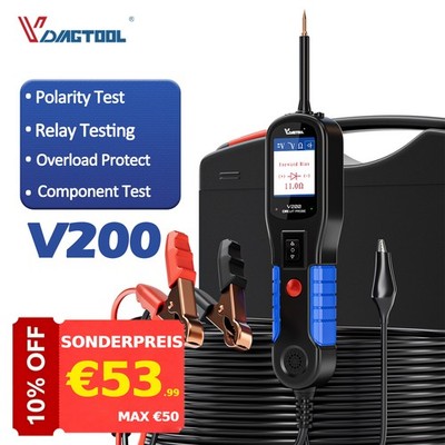 12V 24V Auto Power Circuit Probe Kit Kfz-Elektrisches Diagnosegerät Multimeter